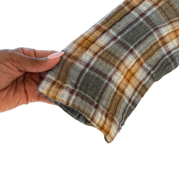 CP Shades Romy in Double Cotton -Plaid Pop Over A Line Size Small - Picture 5 of 9